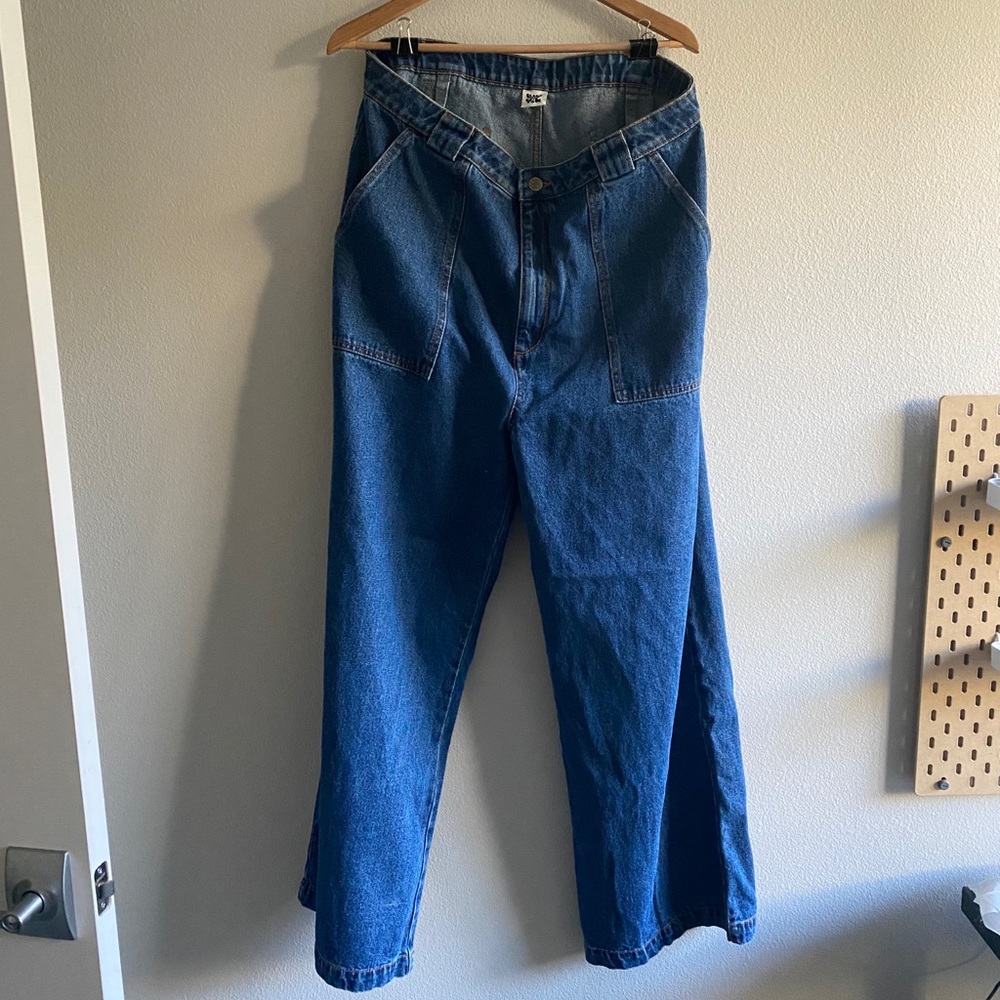 Lucy and Yak wide leg jeans